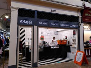 Front of the shop (October 2022) at Glazed in Newcastle Upon Tyne