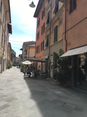 Road  at Amasia in Pietrasanta