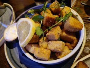 Salt n chili tofu at Ben Madigans in Belfast