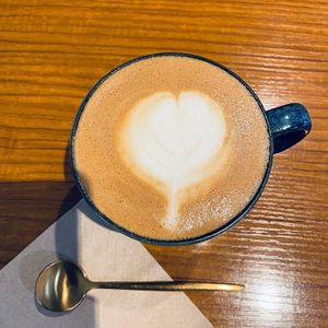 Latte w Soy Milkie at 14 South Lane in Hong Kong Island