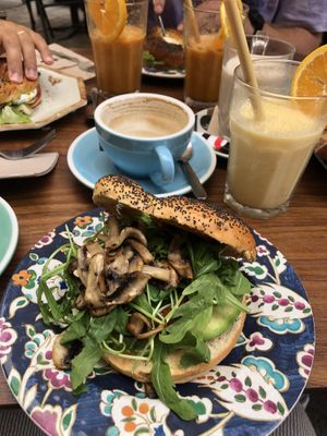   at La Mala Brunch in Sevilla