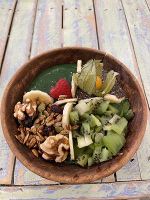 Smoothie bowl detox  at La Mala Brunch in Sevilla