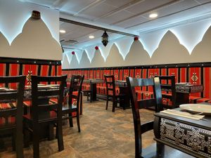 Backroom level unknown interior at Syriana in Zaragoza