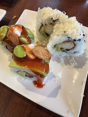 Heerlijke vegan sushi! 🤤  at Shinzo in Tilburg