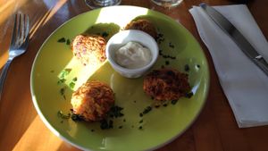 Pakora at Les Amants du Marche in Pau