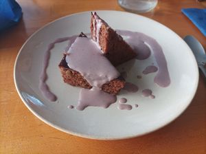 Brownie at Les Amants du Marche in Pau