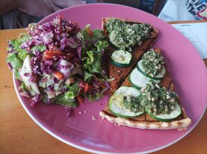 Tarte at Les Amants du Marche in Pau