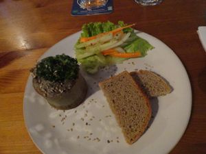 Mushrooms pâté at Les Amants du Marche in Pau