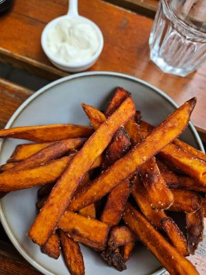 Sweet potato fries at Chicano in Trier