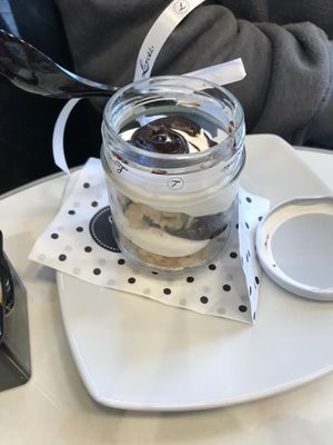 Chocolate barattolino at Leopoldo Cafebar in Naples