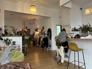   at Café des Habitudes in Montreal