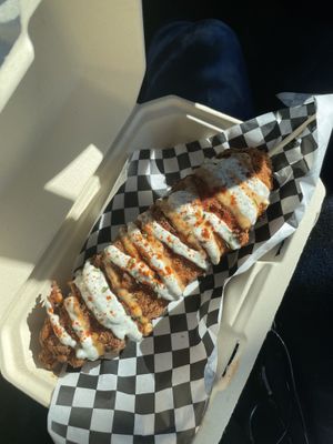 Twisted corn  at Nanas Kitchen in Chandler