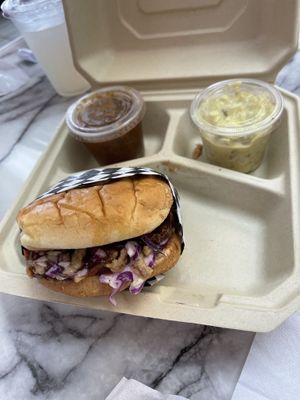 BBQ Sandwich  #Veganuary at Nanas Kitchen in Chandler