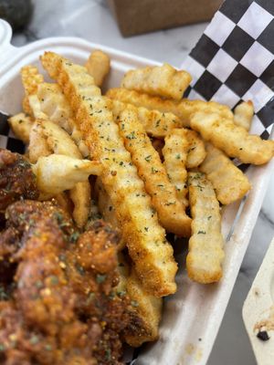 Seasoned fries  #Veganuary at Nanas Kitchen in Chandler