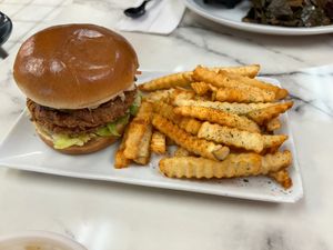 I’m not a fan of sweet coleslaw but the chicken was interesting at Nanas Kitchen in Chandler