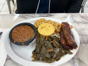 My husband enjoyed the ribs the most but said it was all very good at Nanas Kitchen in Chandler