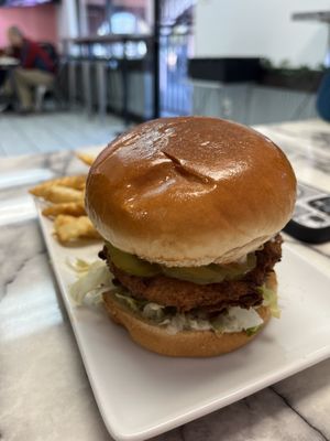 Chickn sandwich  at Nanas Kitchen in Chandler