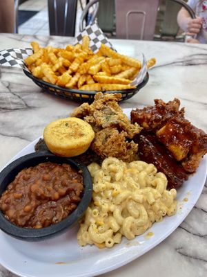 Keith Lee Special and side of fries  at Nanas Kitchen in Chandler
