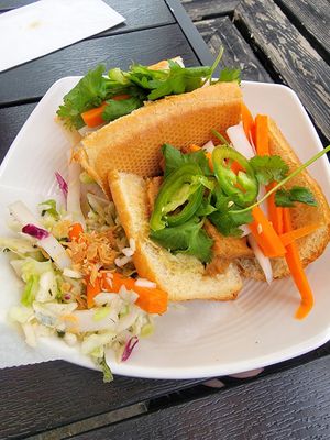Tofu Banh Mi at Banh Mi Up in Portland