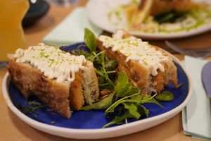 Katsu tofu  at Br00m44 in Zagreb