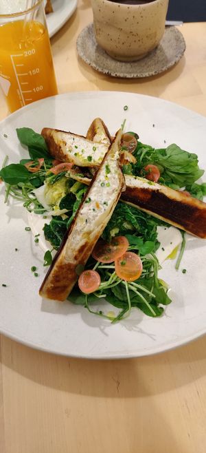 Tofu strudel at Br00m44 in Zagreb