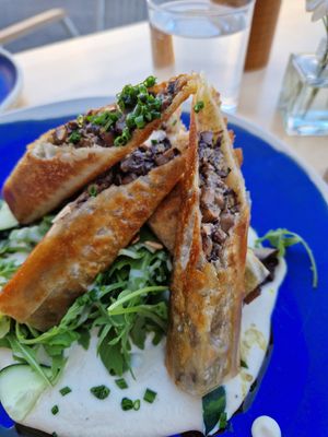 Mushroom Strudel at Br00m44 in Zagreb