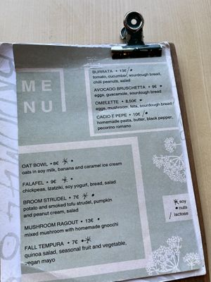 menu September 2023  at Br00m44 in Zagreb
