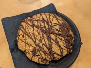 Vegan cookie - really nice at Br00m44 in Zagreb