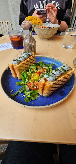 Panko tofu at Br00m44 in Zagreb