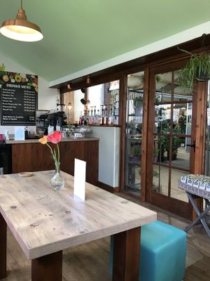 Lovely cafe  at The Jackfruit Coffee Shop in Saundby