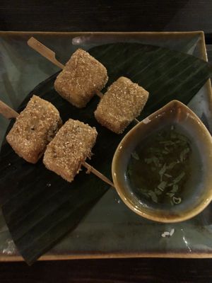 Crispy Tofu at Rice Fusion in Augsburg