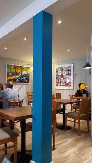 Inside at Hungry Bear in Gorey