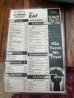   at La Taquería in Tulum
