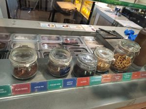 Ingredients at Coocaca - Liat Towers in Central Singapore