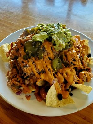 Nachos! at Rooted: Eat More Plants in Medford