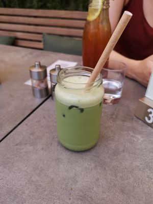 Matcha Latte at KLYO - Alte Münze in Graz