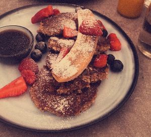 vegan protein pancakes  at KLYO - Alte Münze in Graz