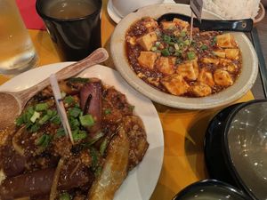 Ma po tofu with impossible  at Chili Fagara 麻辣燙" in Hong Kong Island