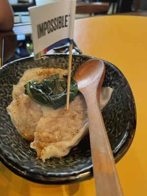 Impossible dumplings in spicy Sichuan oil  at Chili Fagara 麻辣燙" in Hong Kong Island