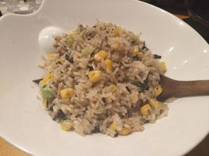 Black truffle fried rice at Chili Fagara 麻辣燙" in Hong Kong Island