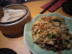 Vegetable pancakes at Chili Fagara 麻辣燙" in Hong Kong Island