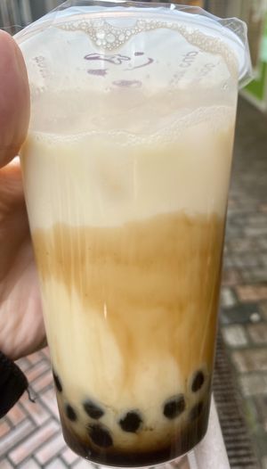 Brown sugar soy milk tea  at Mister Lam Vietnamese Streetfood in Goes