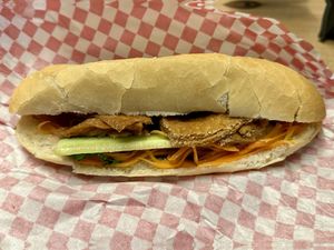 Banh mi with tofu  at Mister Lam Vietnamese Streetfood in Goes