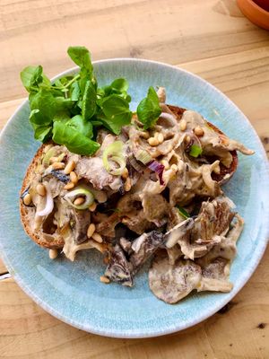 "Shrooms On Toast"

All Our Dishes Are 100% Plant-Based and Created With Love & Health in Heart & Mind! at Nourish Plant Kitchen in Harrogate