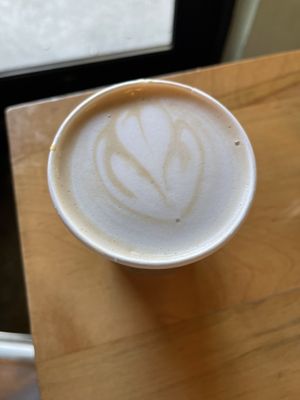 Almond Chai latte   at Karma Cream in Gainesville