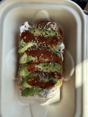 Avocado toast 🥑   at Karma Cream in Gainesville
