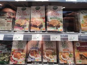 Seitan at Biocoop in Auray