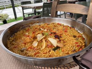 Arroz con verduras   at Sidrería As de Guía in Llanes