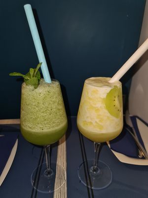 Mint Lemon and Kiwi at Restaurante Damasco in Cordoba