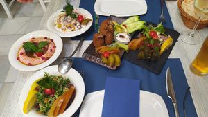 Beautiful and tasty mezze at Restaurante Damasco in Cordoba